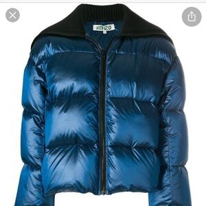 KENZO Paris Cropped Duck Down Puffer NWT $1200